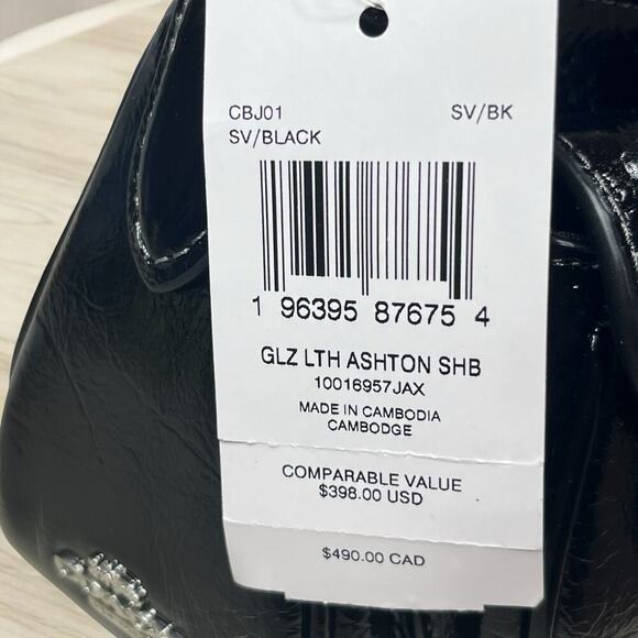 NWT Coach CBJ01 Glazed Leather Ashton Shoulder Bag - Picture 6 of 8